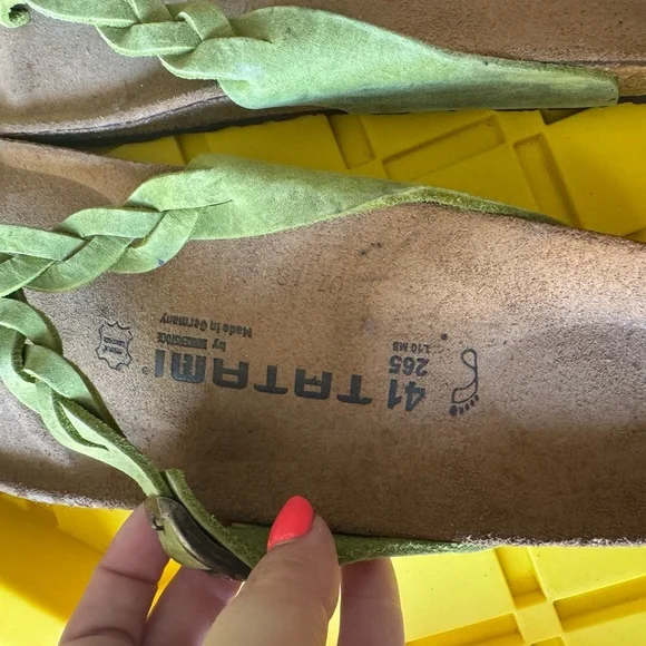 Birkenstock Women's Green Sandals 41 - Picture 3 of 10
